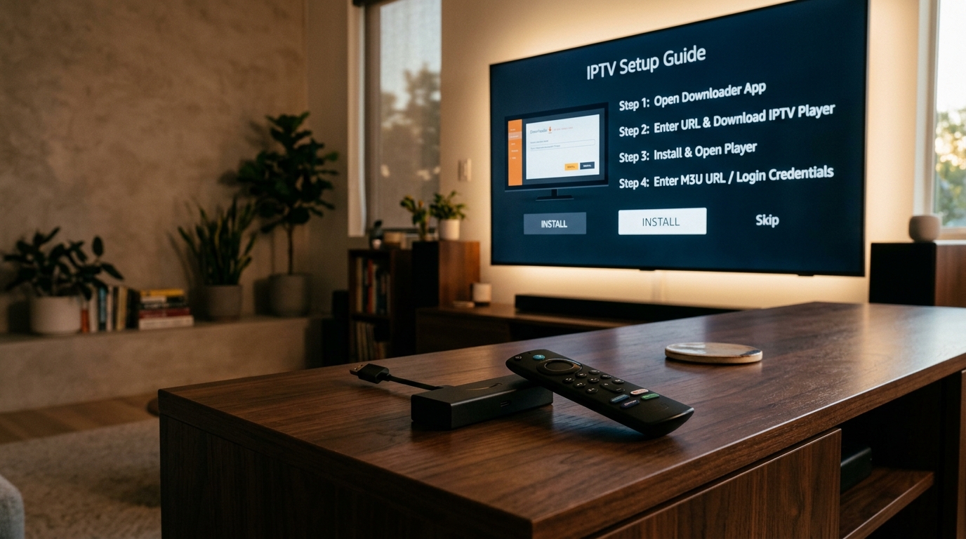 How to Set Up IPTV on Firestick (2026 Guide)